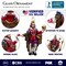 (Pre-Order) The Melancholy Prince William Shakespeare Glass Ornament, Unique Renaissance Italy Christmas Decor